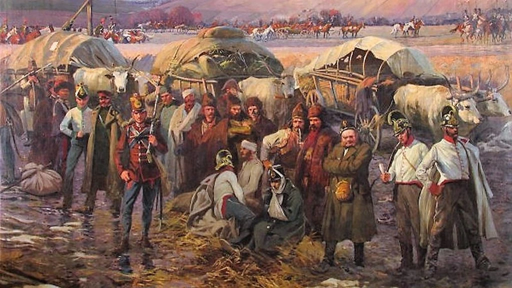 Soldati in Transivania - dettaglio